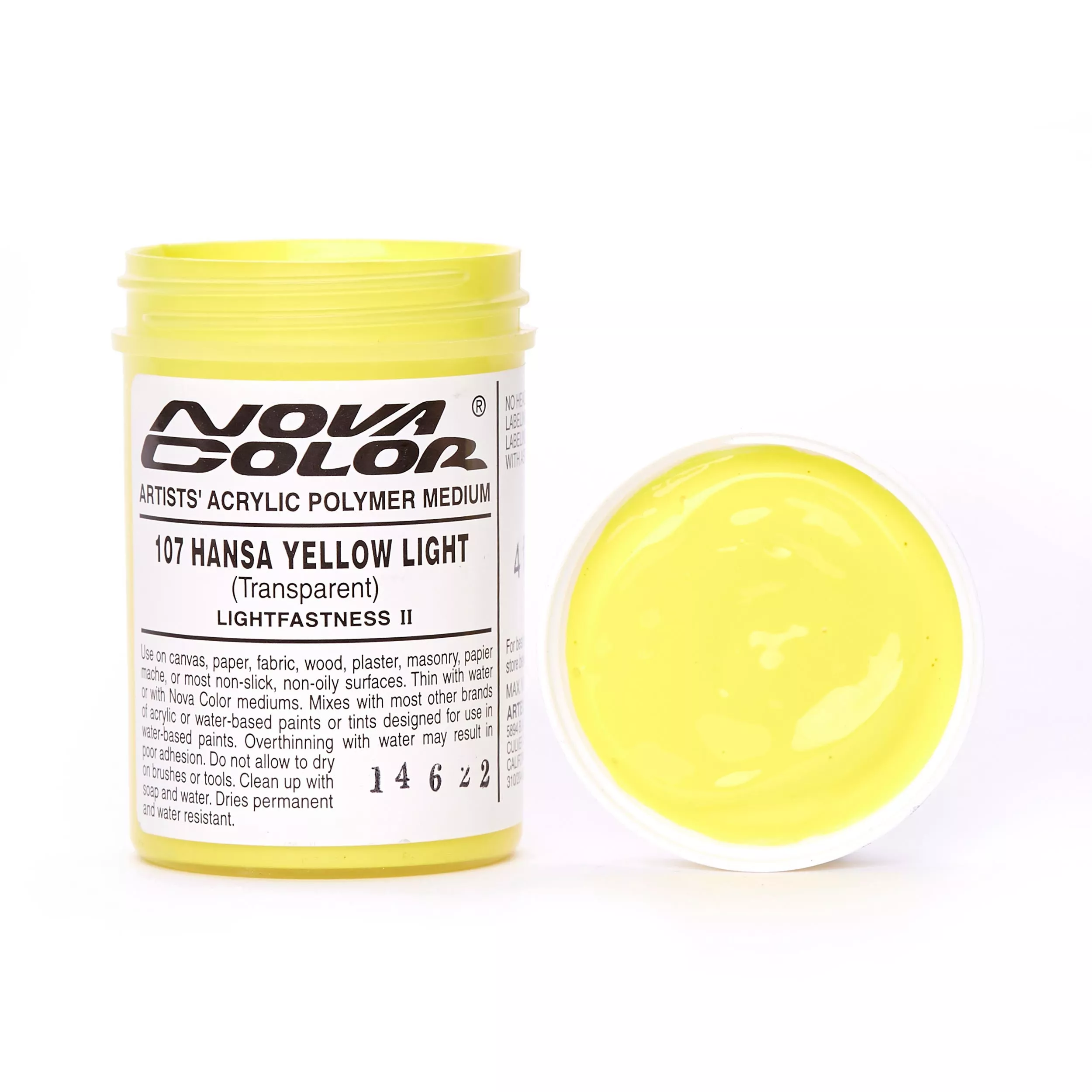 #107 Hansa Yellow Light – Lightfastness: || – Transparent