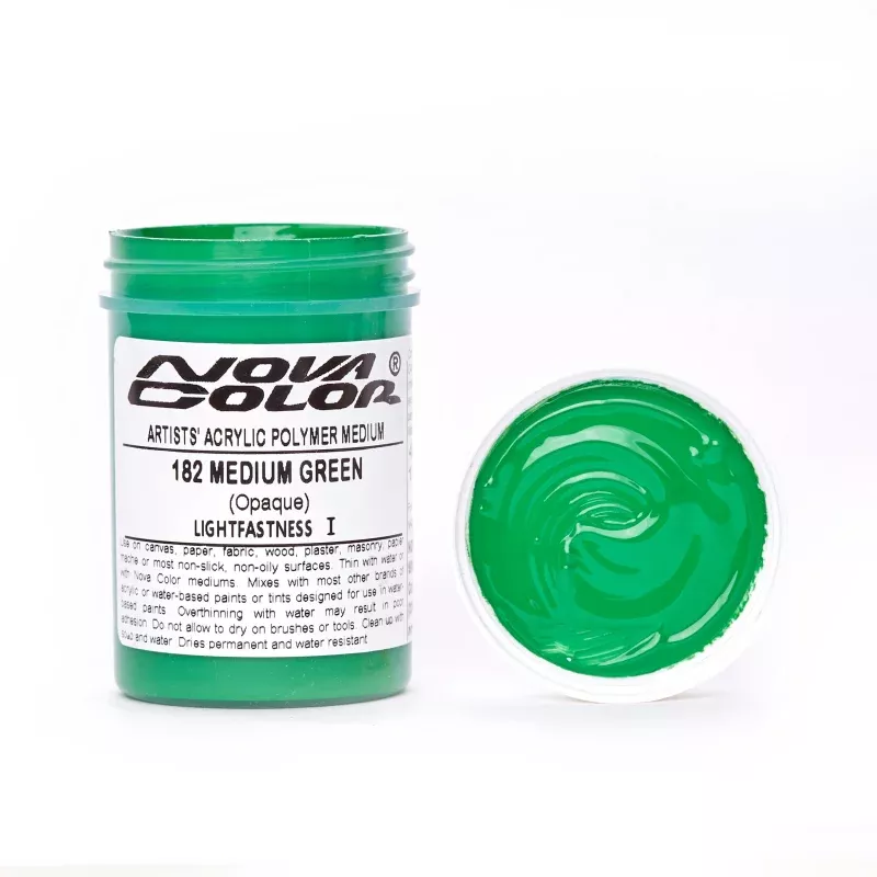 #182 Medium Green – Lightfastness: | – Opaque