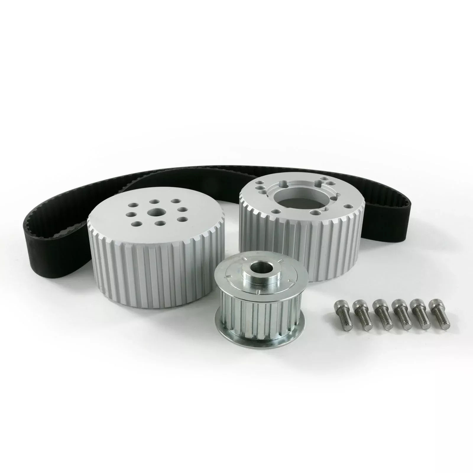 Top Street Performance 10097 Gilmer Style Pulley Kit, Sliver
