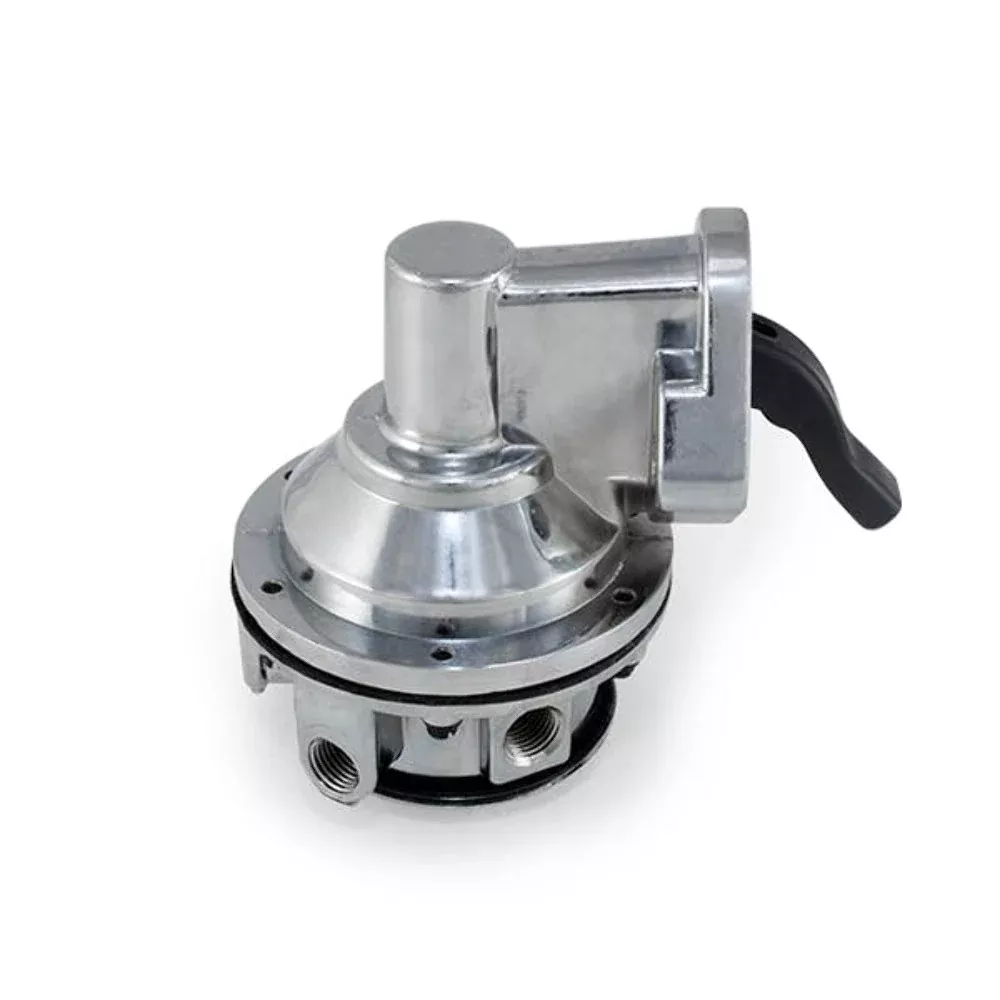 Top Street Performance JM1003C Mechanical Fuel Pump, Chrome