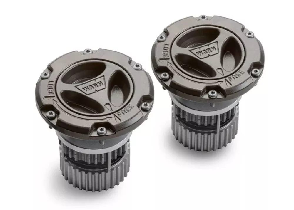 WARN 108325 Super Duty Locking Hubs, Gray