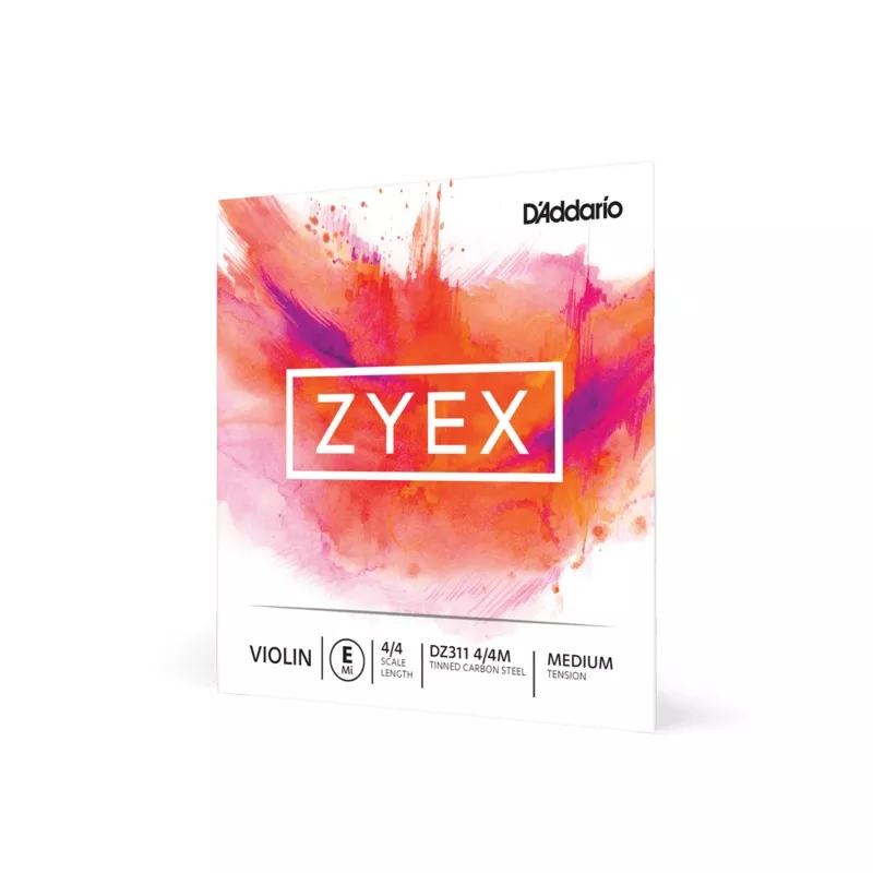 Zyex Violin String Set, 4/4 Scale, Medium Tension